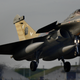 A Rafale fighter jet